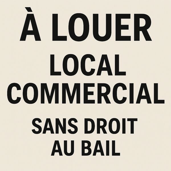 Location local commercial dans le centre de Saint Germain en Laye