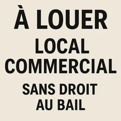 Location local commercial dans le centre de Saint Germain en Laye