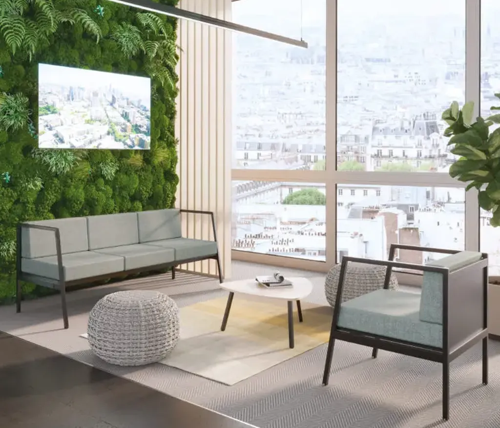 Canapé et fauteuil ALTO pour open-space et coworking à Marseille