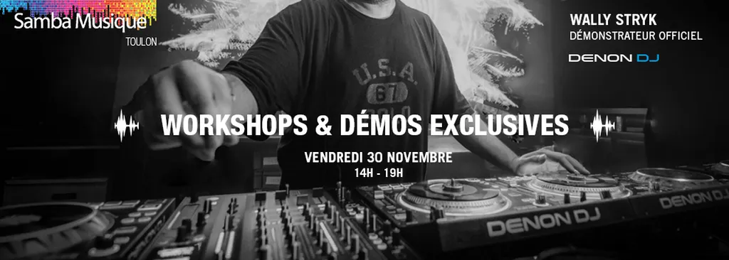 LES PORTES OUVERTES DENON DJ DANS LE VAR C'EST LE VENDREDI 30 NOVEMBRE!