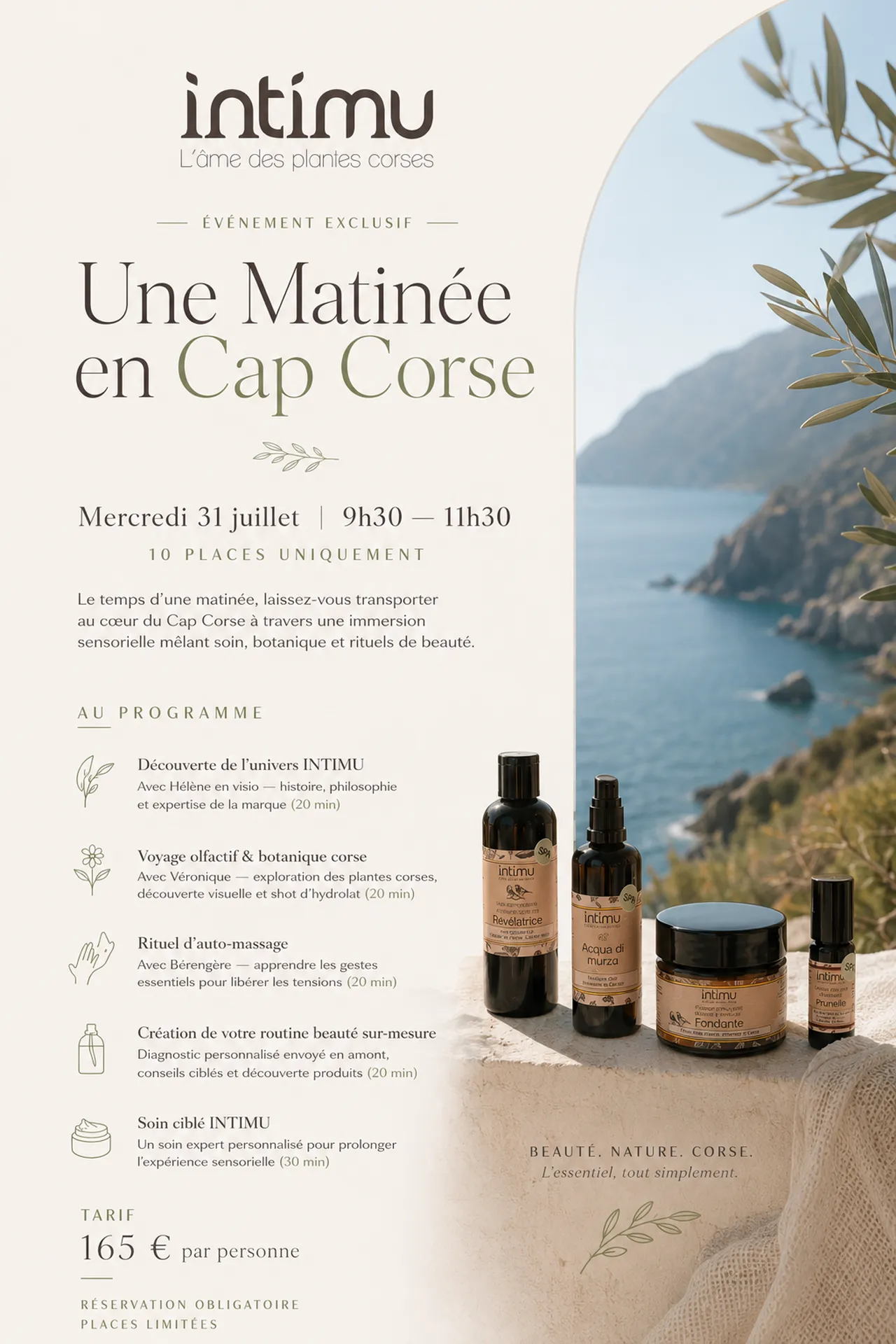 UNE MATINÉE DANS LE CAP CORSE AVEC INTIMU
