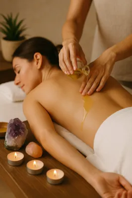 massage aux huiles de cristaux près de Caromb (84)