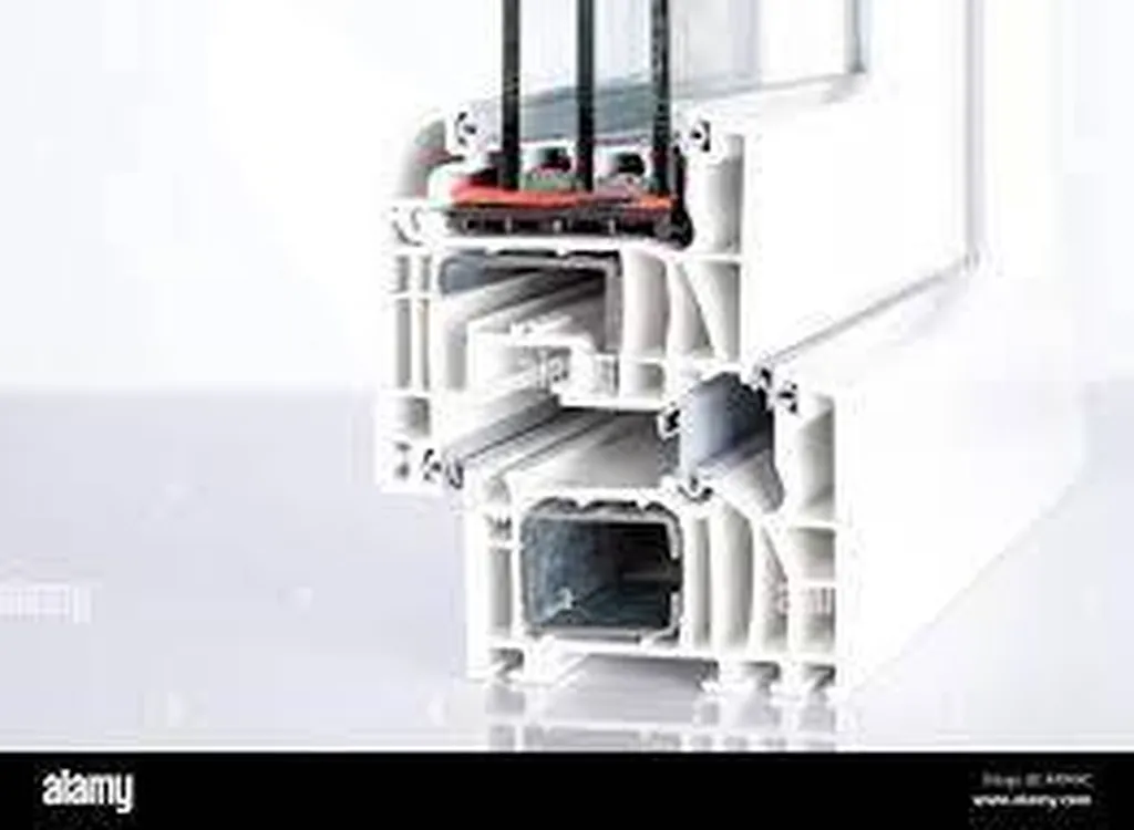 fenêtre PVC avec un vitrage en triple vitrage accélérateur thermique