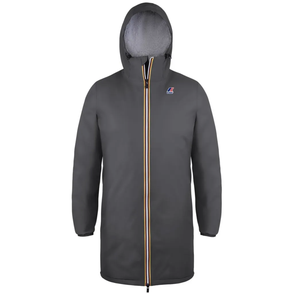 Parka mixte le vrai 3.0 Eiffel green blackish - K-Way chez Urban Chic à Dieppe