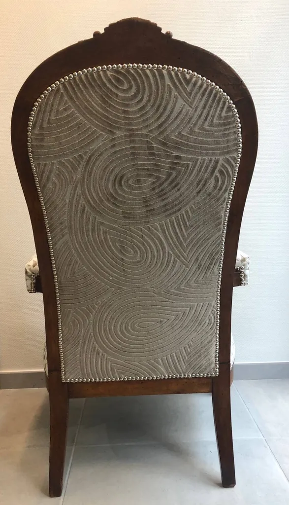 Rénovation d'un fauteuil voltaire à crémaillère