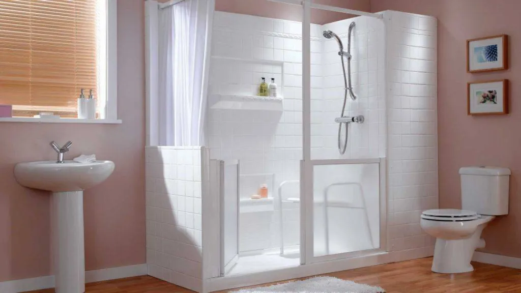 Faire remplacer sa baignoire par une douche sénior sécurisée pas cher Kinedo Kinemagic à Bourgoin Jailleu dans l'Isère (38)