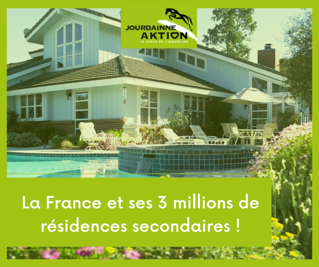 La France et ses 3 millions de Résidences Secondaires !