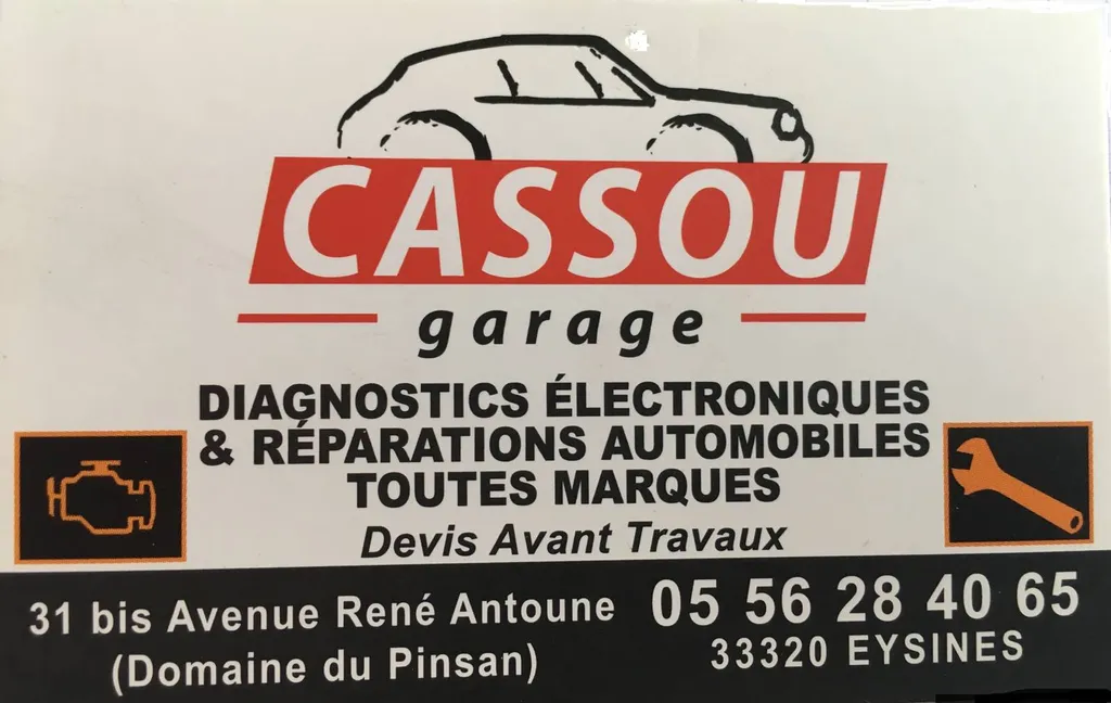 Garage automobile toutes marques spécialiste électronique Eysines Garage Cassou
