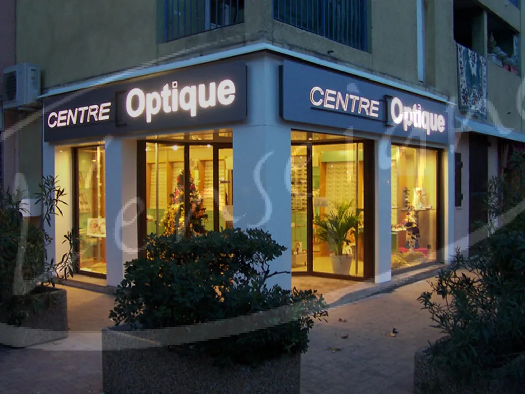 Caisson lumineux optique Berre l'étang