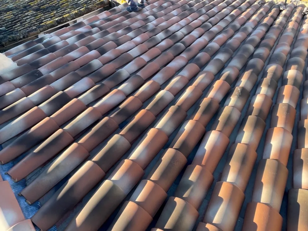 changement de toiture sur martigues fini