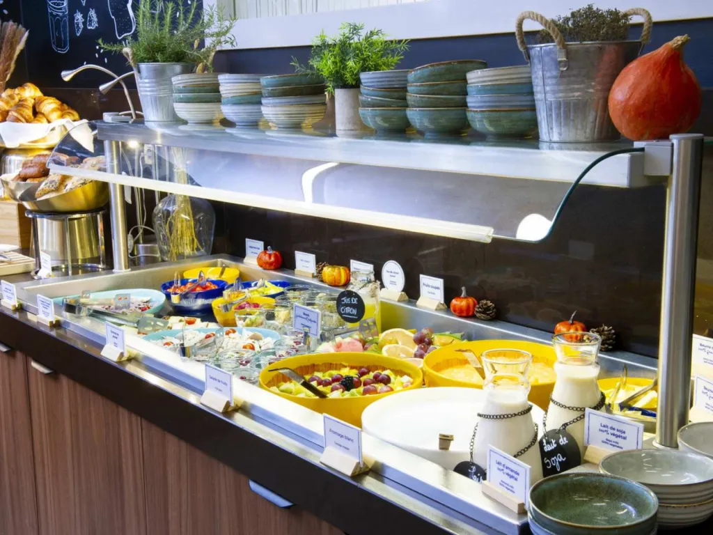 Reportage photographique petit déjeuner buffet Novotel pôle frais