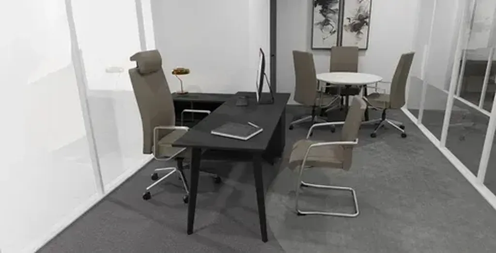 Fauteuil visiteur ZOOM dans un bureau de Direction à Lyon