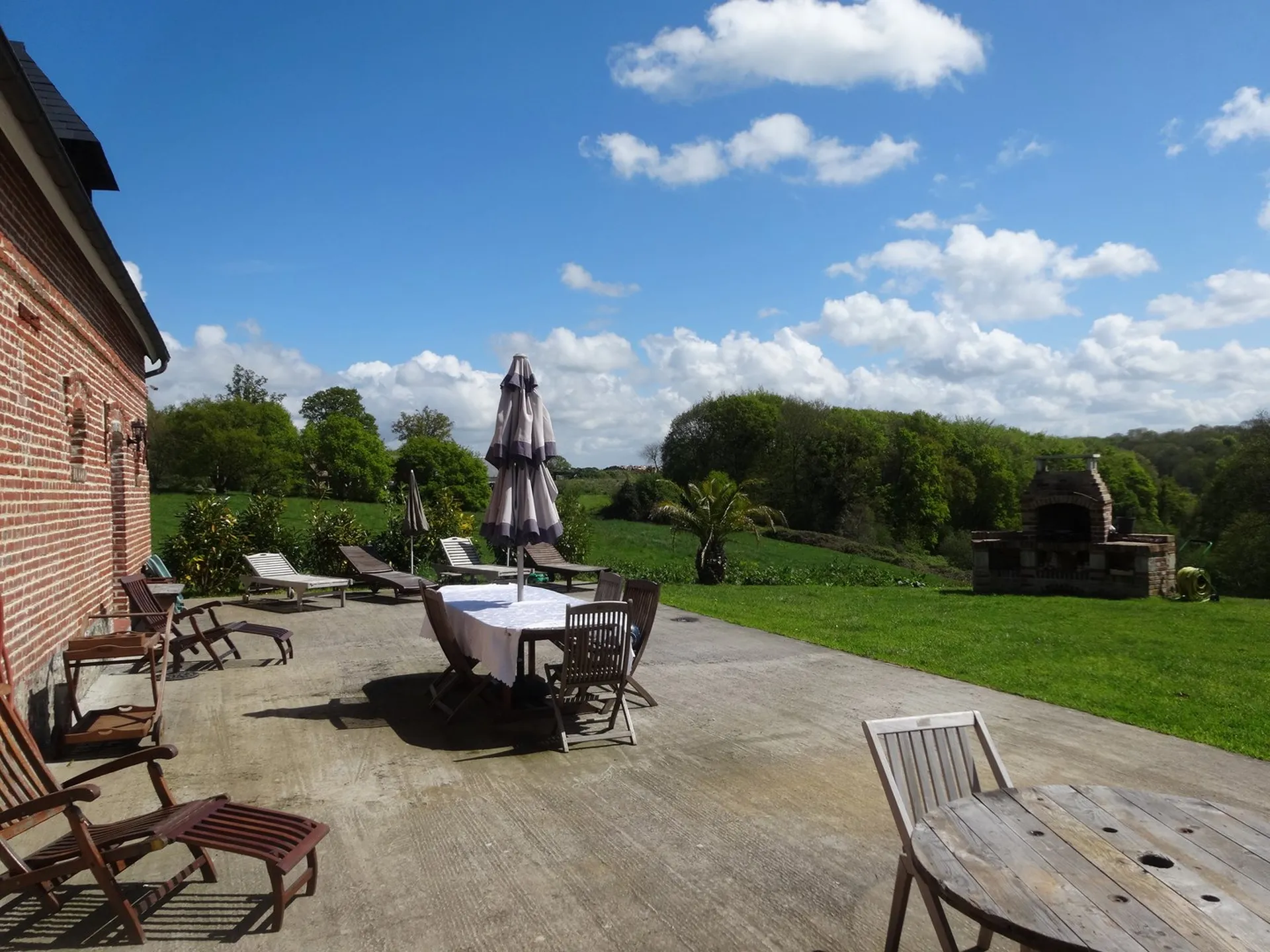 Terrasse Terres et Demeures de Normandie