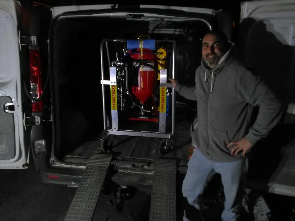 matériel aérogommage grenoble