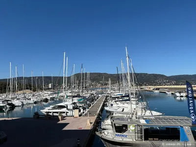 Panorama d'Exception à Bormes-les-Mimosas   T3 de Standing – 75 m² – Vue Port & Aperçu Mer Laissez-vous séduire par cet appartement
