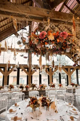 décoration mariage ocre