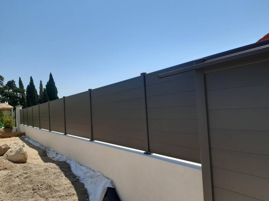 pose de clôture sur mesure en aluminium aix en provence