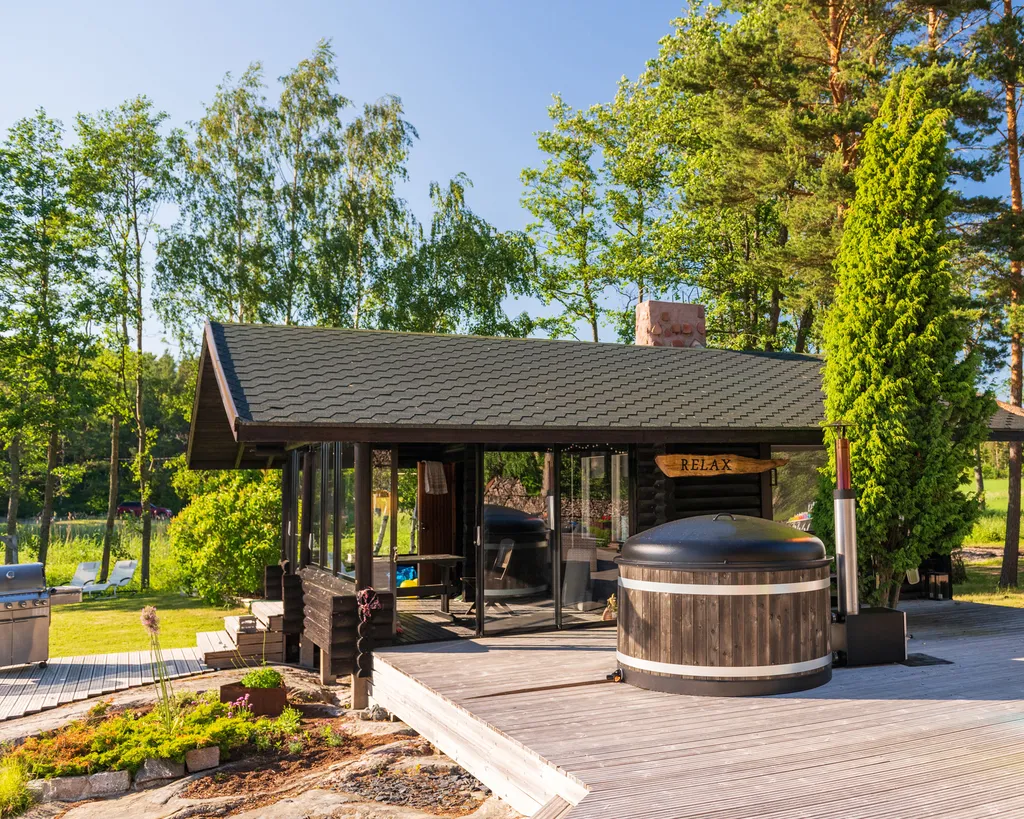 Installation d’un bain nordique extérieur et aménagement bien-être à Lyon