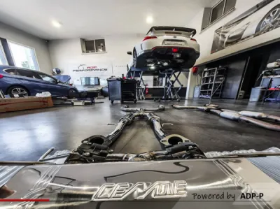 Installation échappement à clapet CENDE Nissan 370z Nismo | ADP Performance