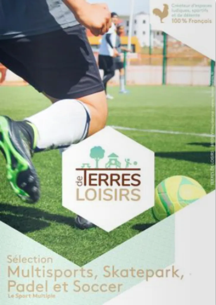 Catalogue Sélection Multisports, Skatepark, Padel et Soccer par TERRES DE LOISIRS