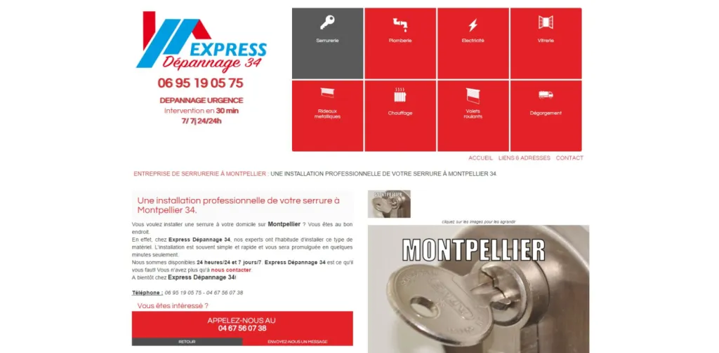 Remplacement de serrure à Montpellier