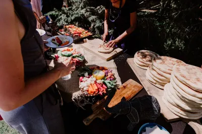 Catering garden party barbecue paris