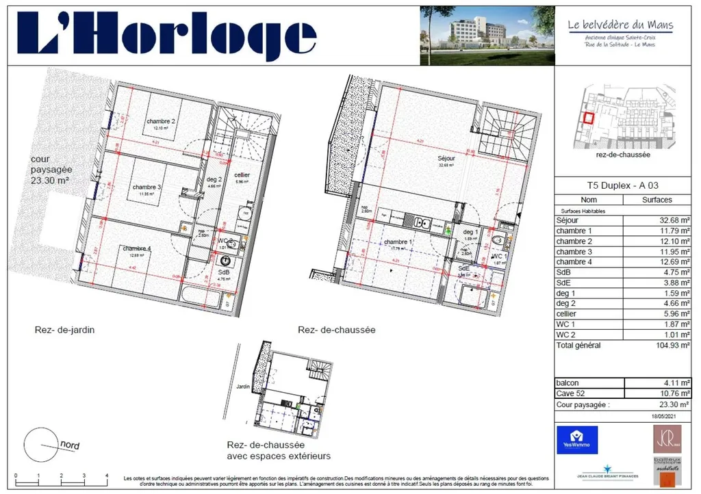 Appartement neuf à vendre le Mans en sarthe pour un premier achat