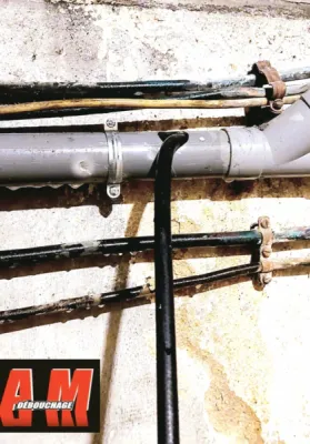 Débouchage d'une canalisation de salle de bain en urgence à Marignane proche de marseille