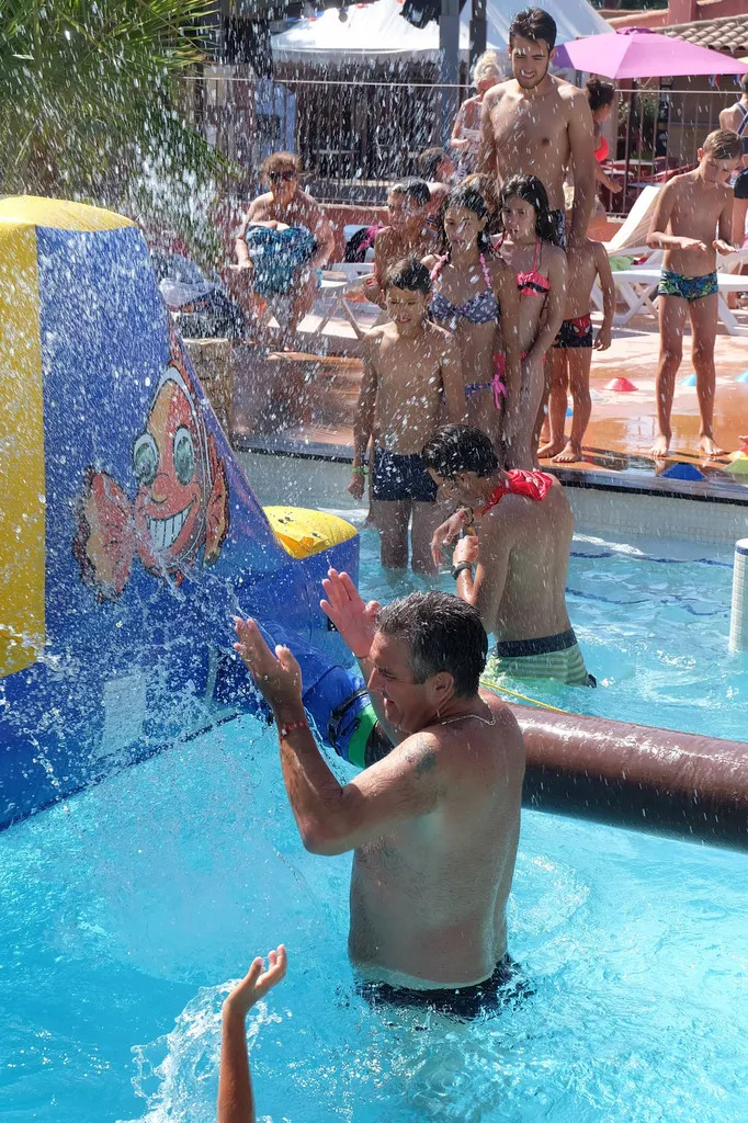 Journée du 16/08/2016 jeux d'eau à la piscine