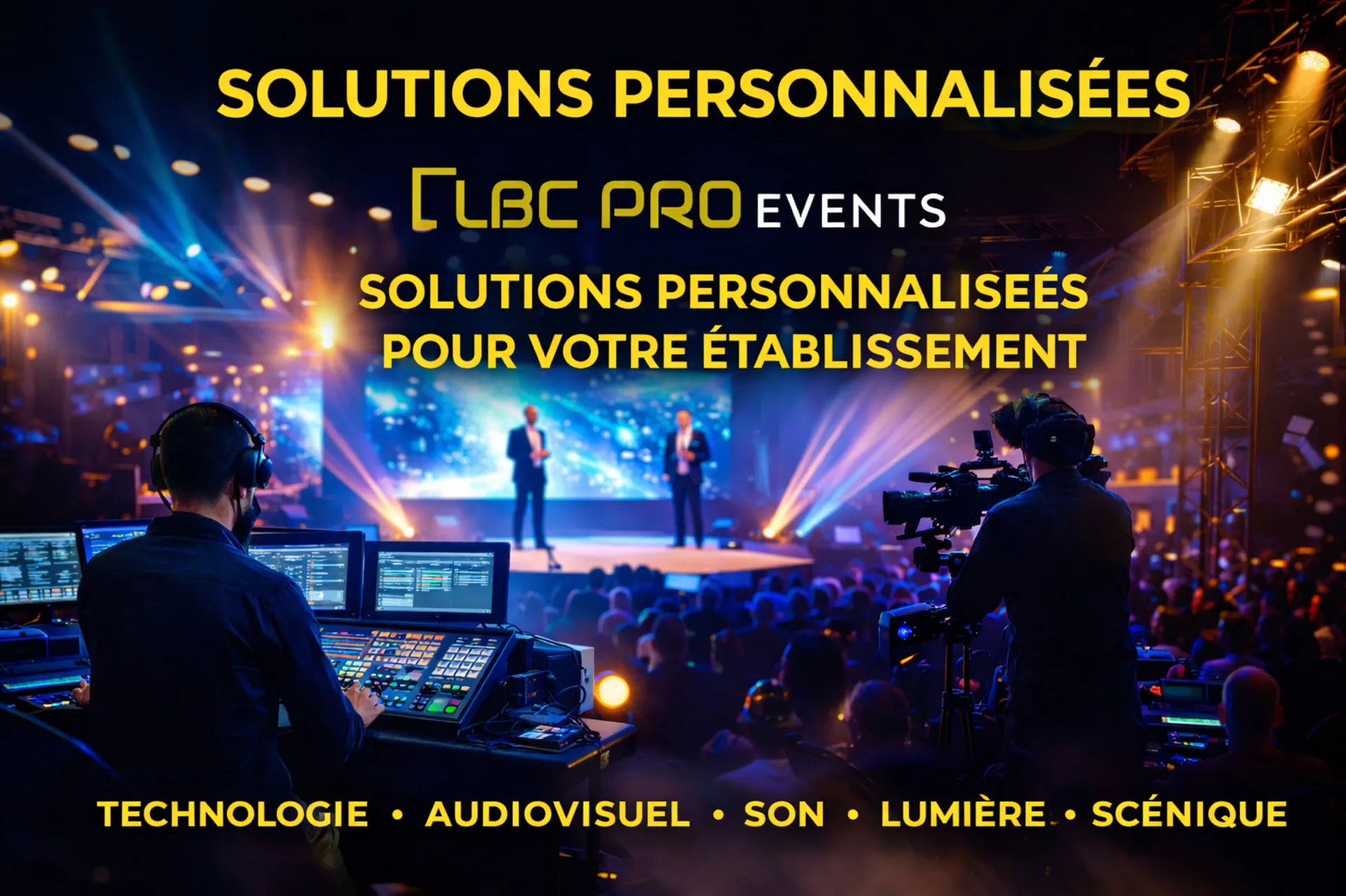 prestataire technique son lumière video podium pupitre à Draguignan  dans le var