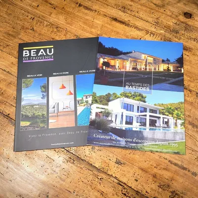 Retrouvez nous en quatrième de couverture de magazine Beau de Provence