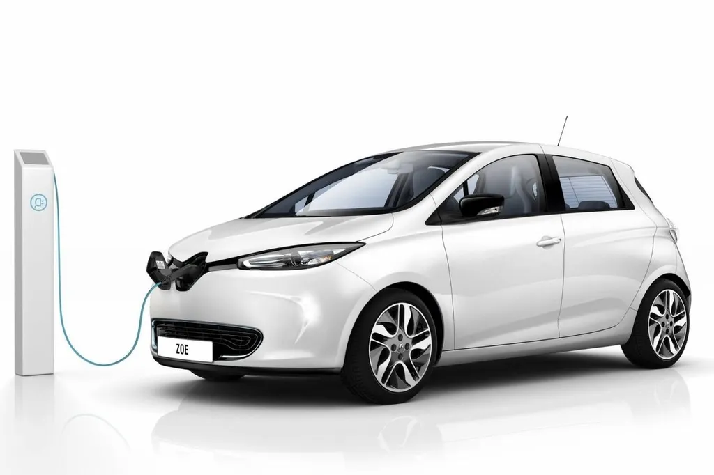 Petite citadine électrique française Renault Zoé