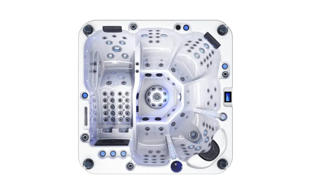 Spa Americain 6 places, 142 jets - Mcr Piscines et Spas