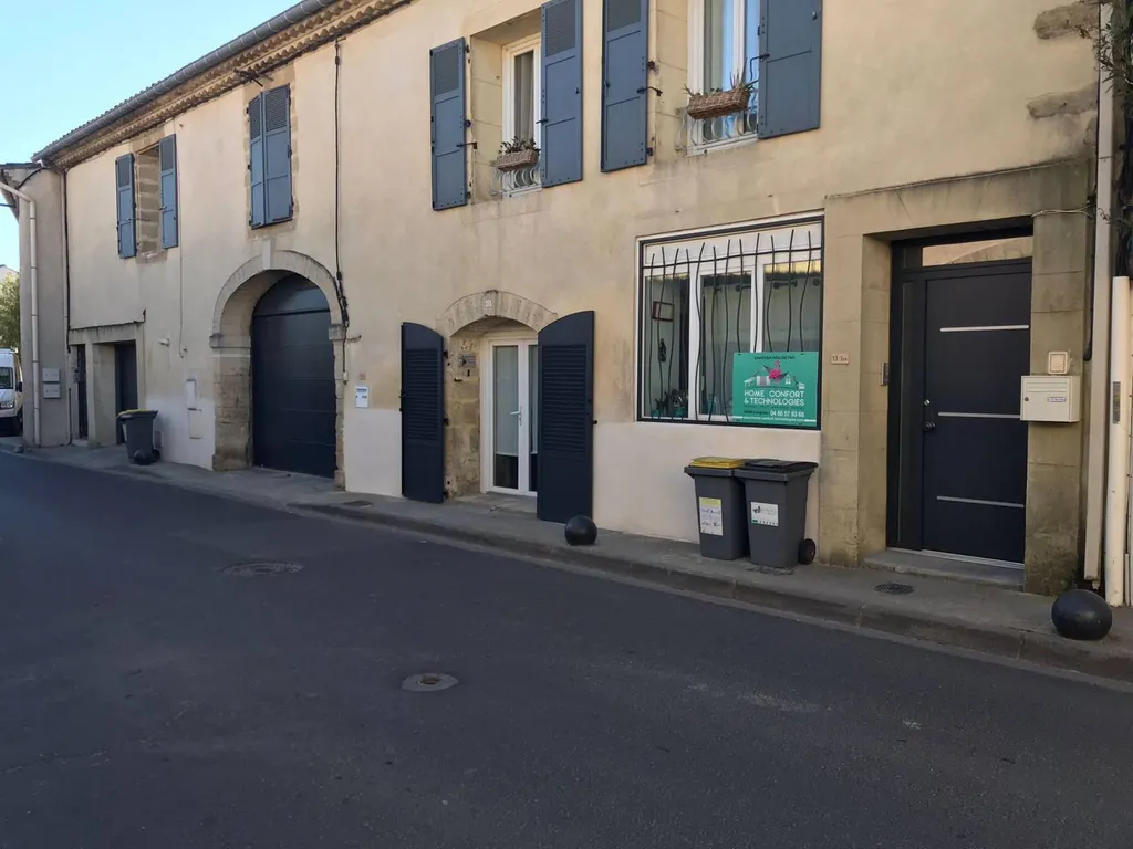 Pose porte de garage Gallargues le Montueux A9 entre Nîmes et Montpellier