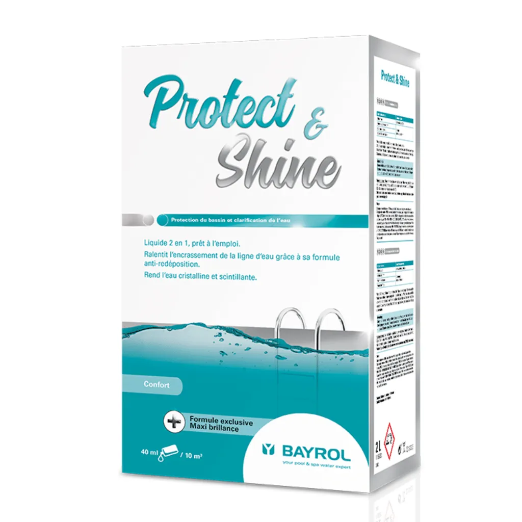 Protection ligne d'eau, piscine scintillante