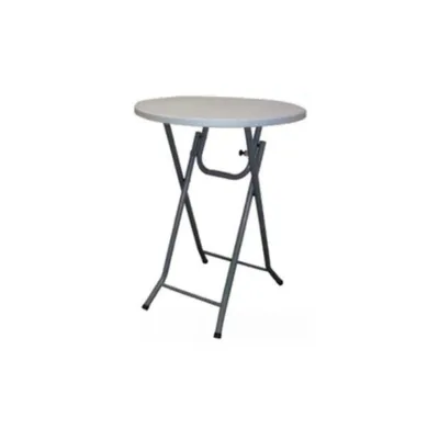 GUÉRIDON MANGE-DEBOUT70CM PLIANT POUR ANNIVERSAIRE