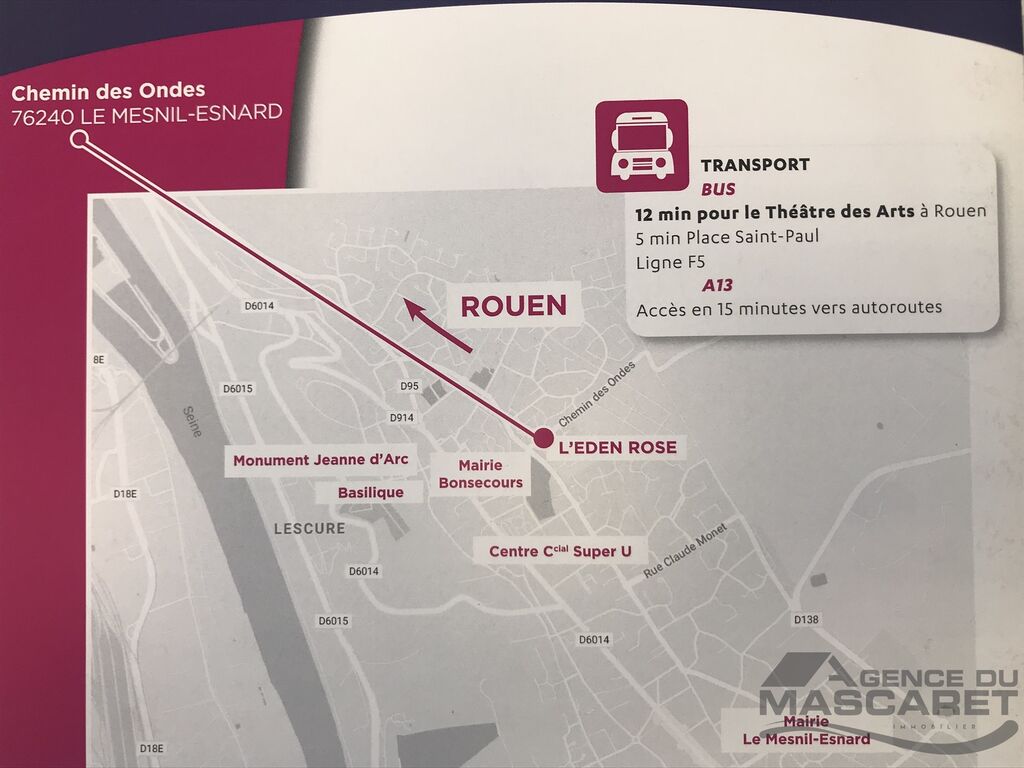 Appartement neuf à vendre - Le Mesnil- Esnard 76240