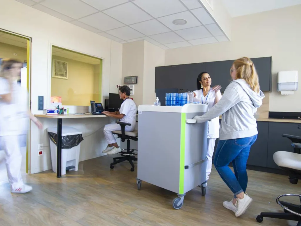 reportage photohraphique établissement de soins salle de soins