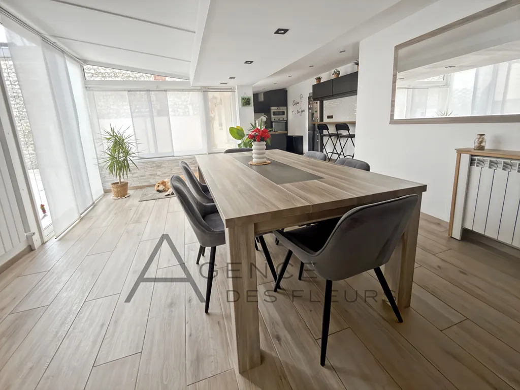 A vendre maison de 125 m² habitables sur 520 m² de terrain sur la commune de Saint-Aubin-les-Elbeuf 76410