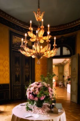 High-end Paris ballroom wedding decor