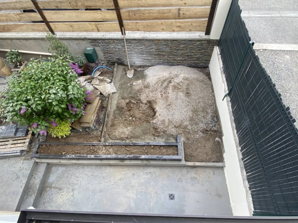 Conception d’une terrasse en pavé pour une maison à la Wantzenau