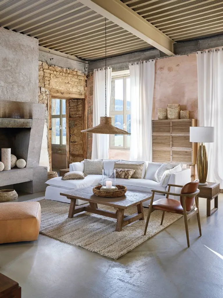 Décoration et agencement de salon, séjour à Aix en Provence Blanc d'ivoire chez Inspirations d'Intérieurs 