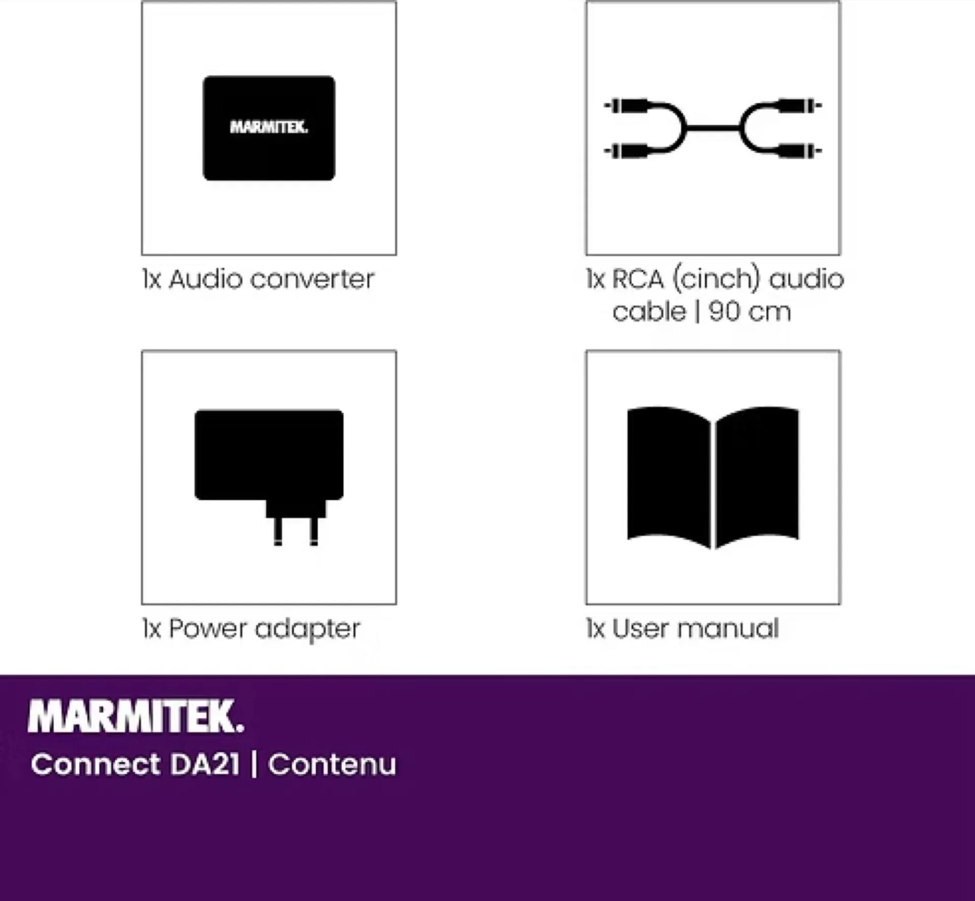 CONVERTISSEUR OPTIQUE VERS RCA