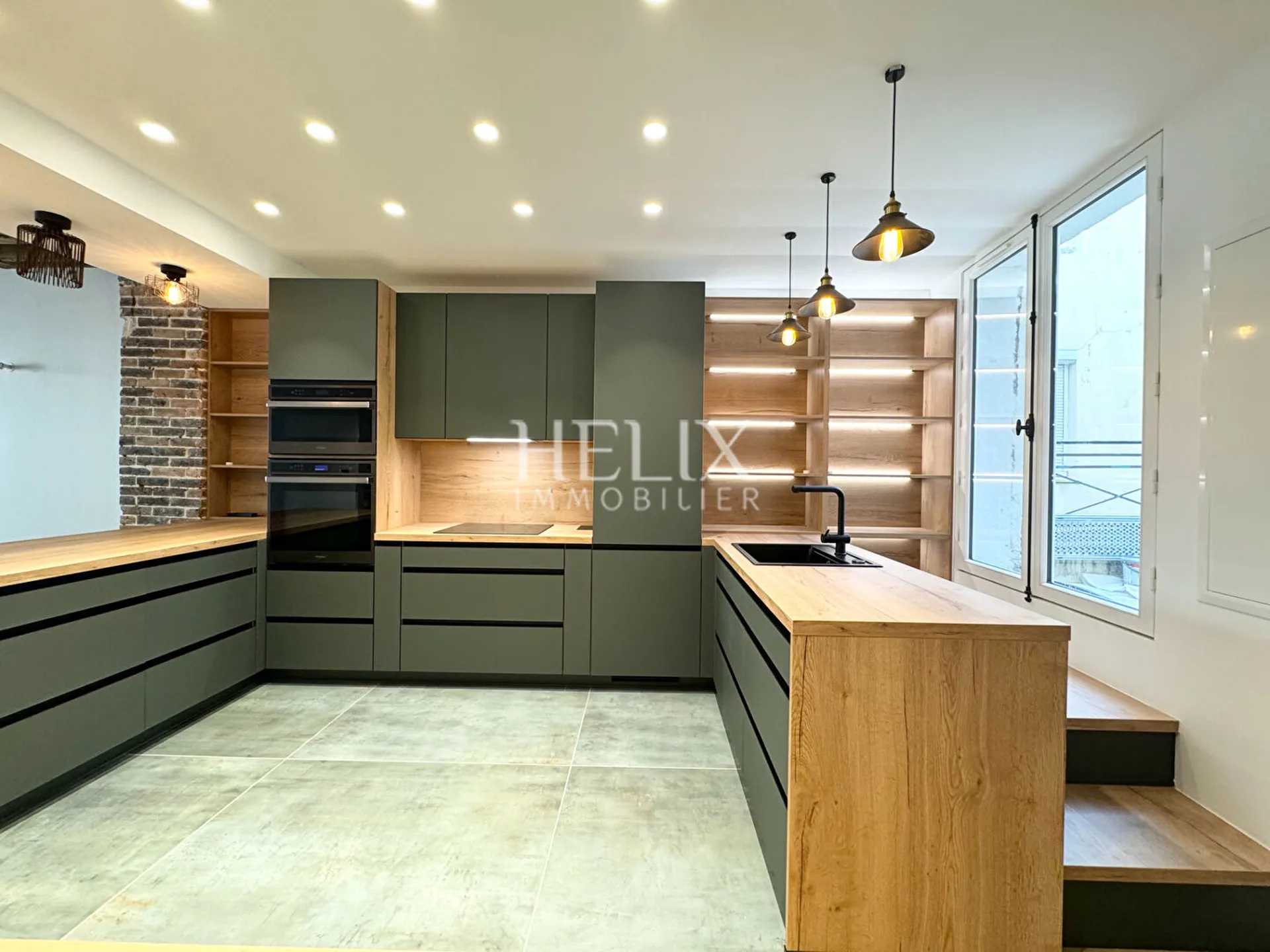 Cuisine avec haut de gamme