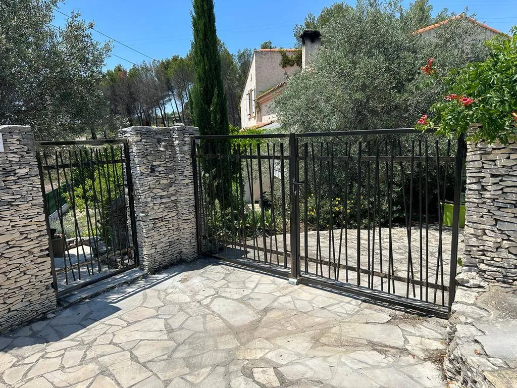 portail acier moderne sur mesure rognac