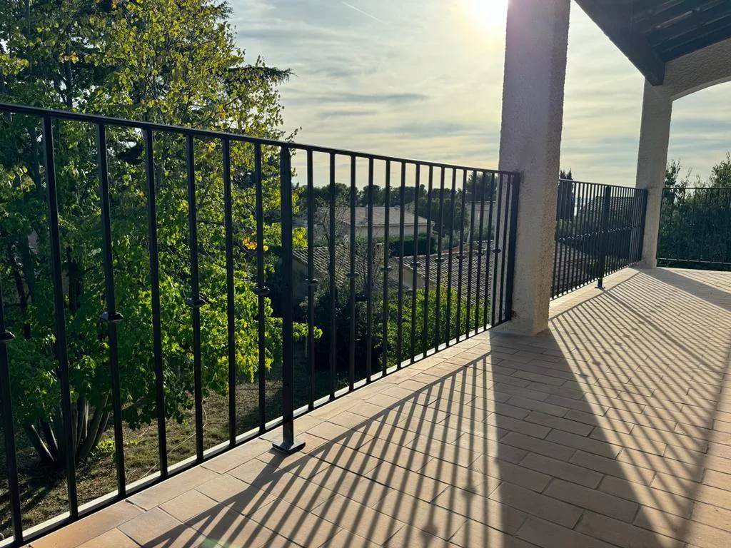 rambarde sur mesure en fer forgé Rognac