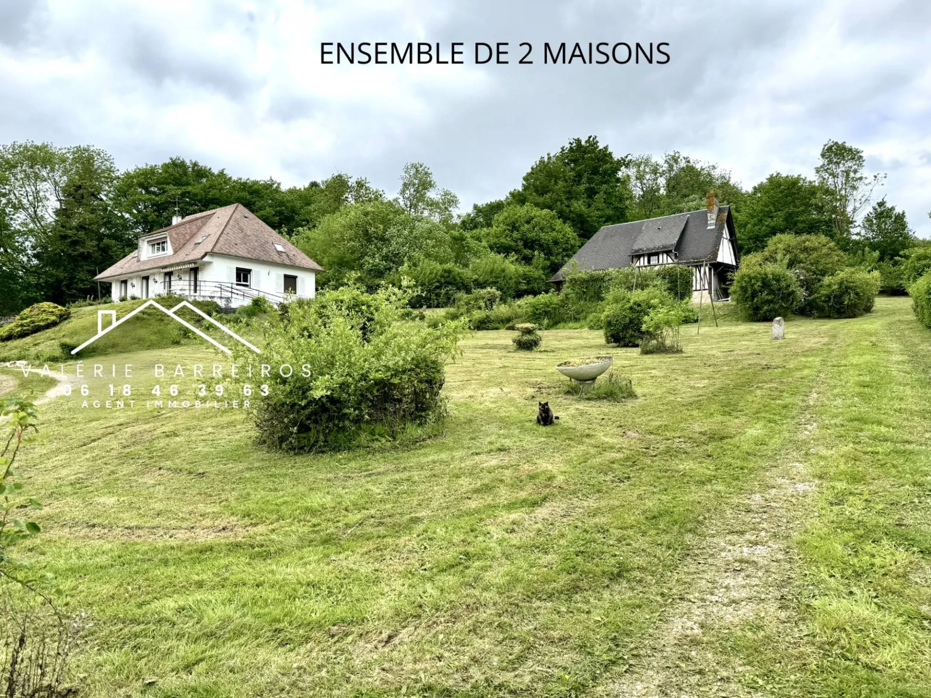 A acheter, maison de 140 m² édifiée sur 8150 m² de terrain sur la commune de la SAUSSAYE