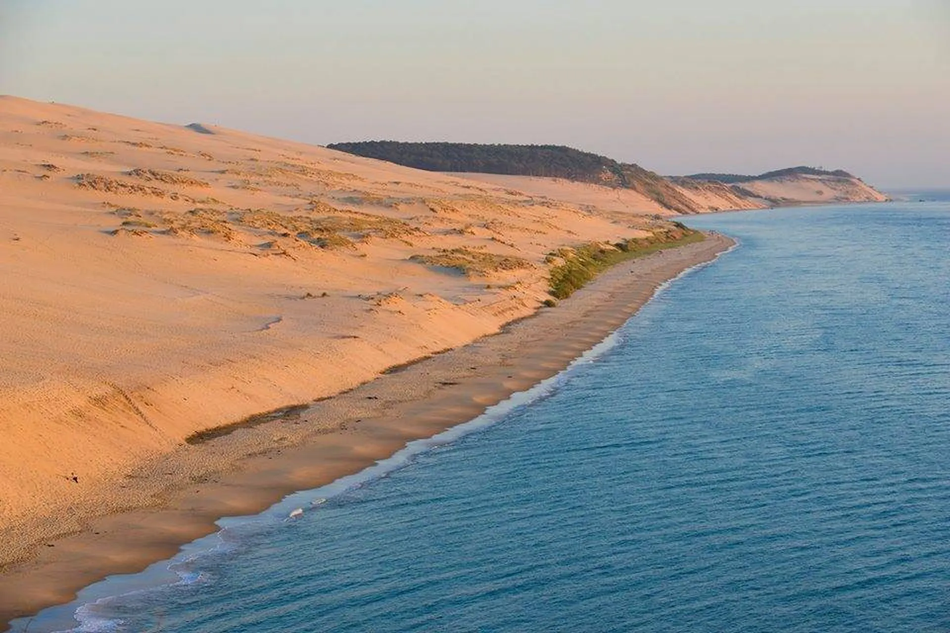 Navette bateau Cap Ferret / Dune du Pilat (Pyla) sur le bassin d'Arcachon