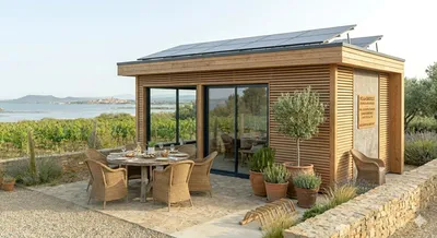 studio de jardin 24m² Vic-la-Gardiole à côté de Montpellier.