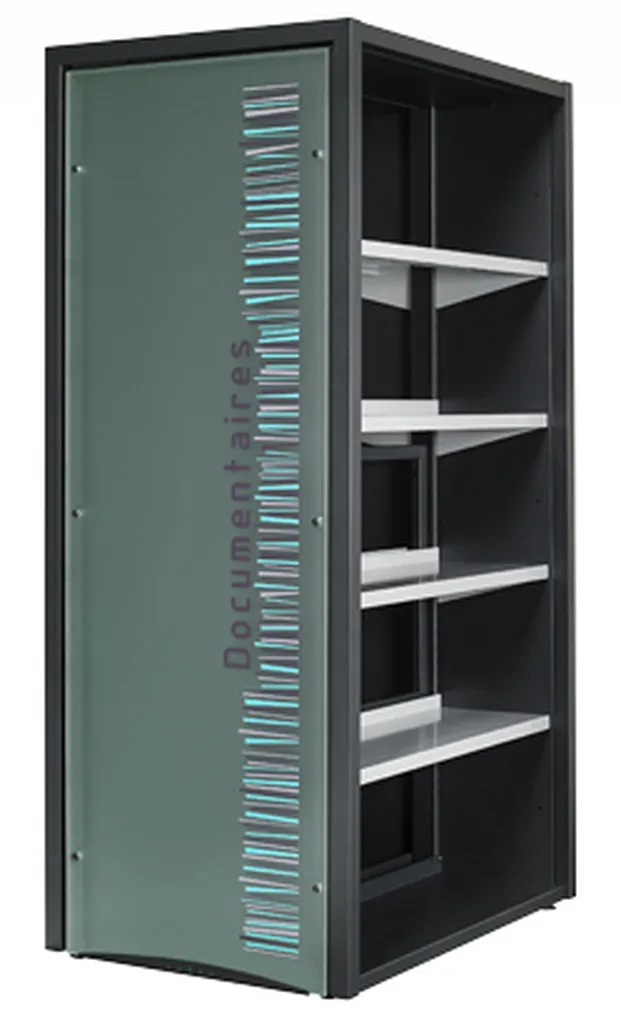 Rayonnage pour Médiathèque à Avignon